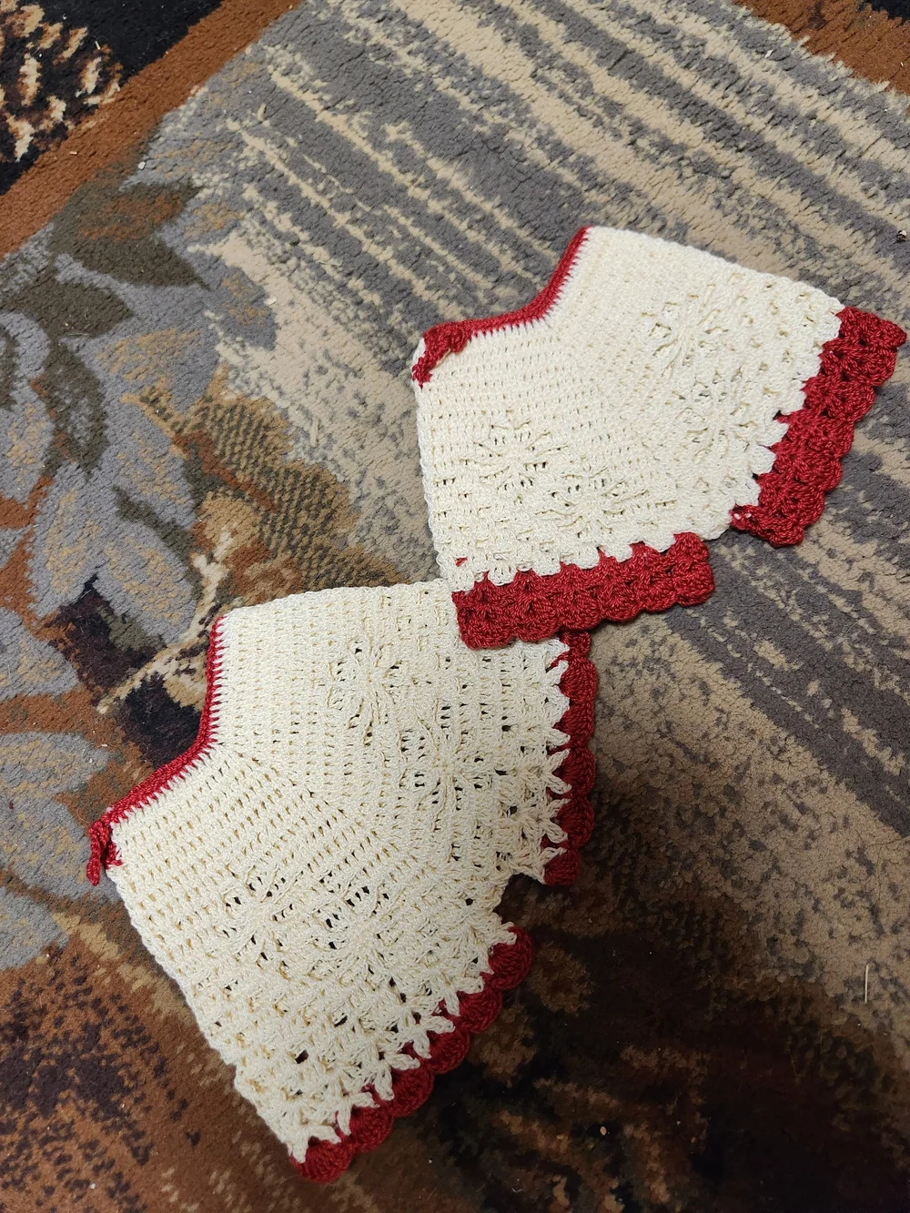 Bloomers Vintage Pot Holder Panties Set